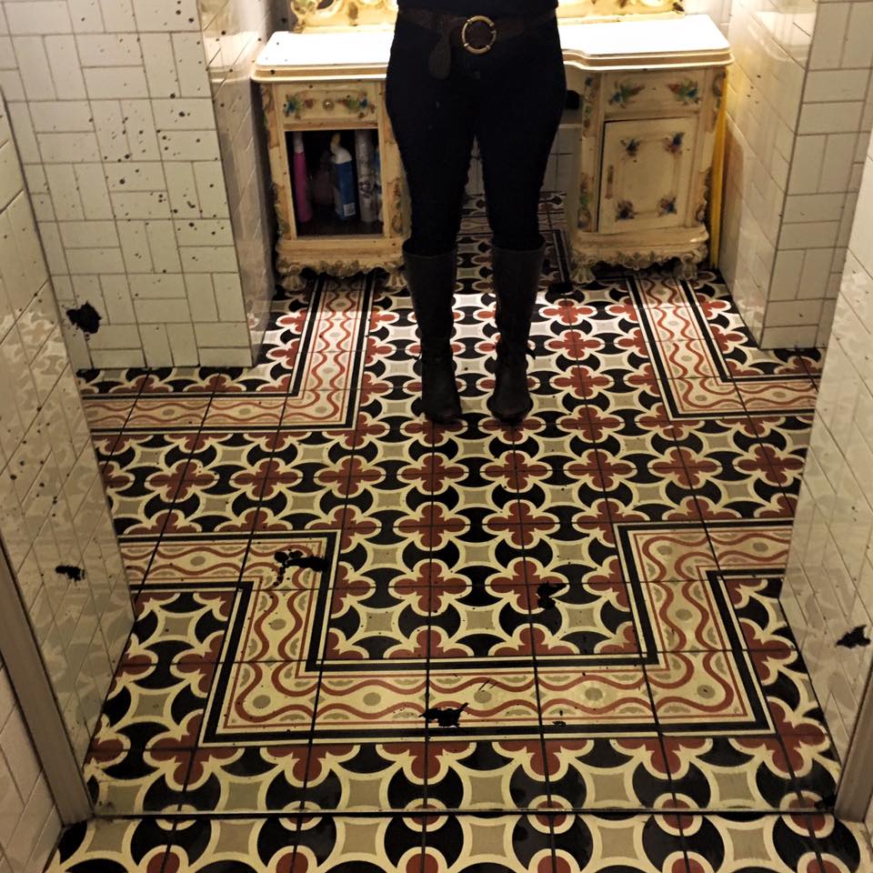 The Liquor Room Ladies Bathroom Floor Tiles