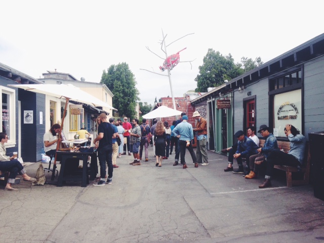 Standard and Strange in Temescal Alley