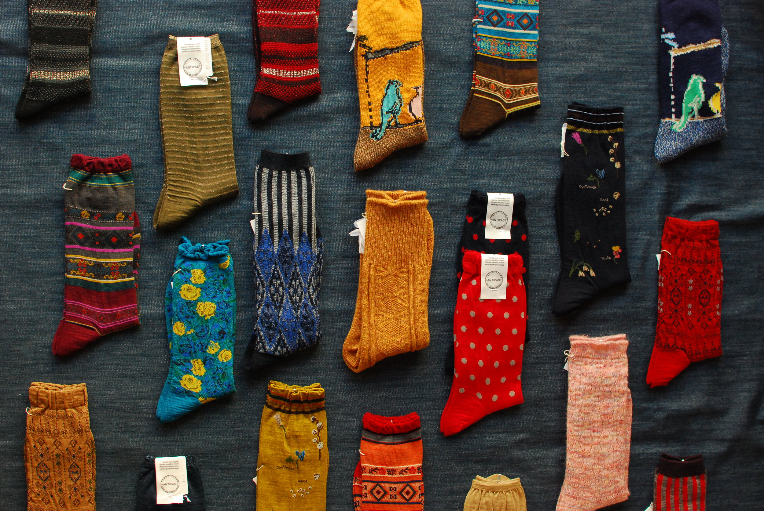 Women's Selection of socks for Fall 2015
