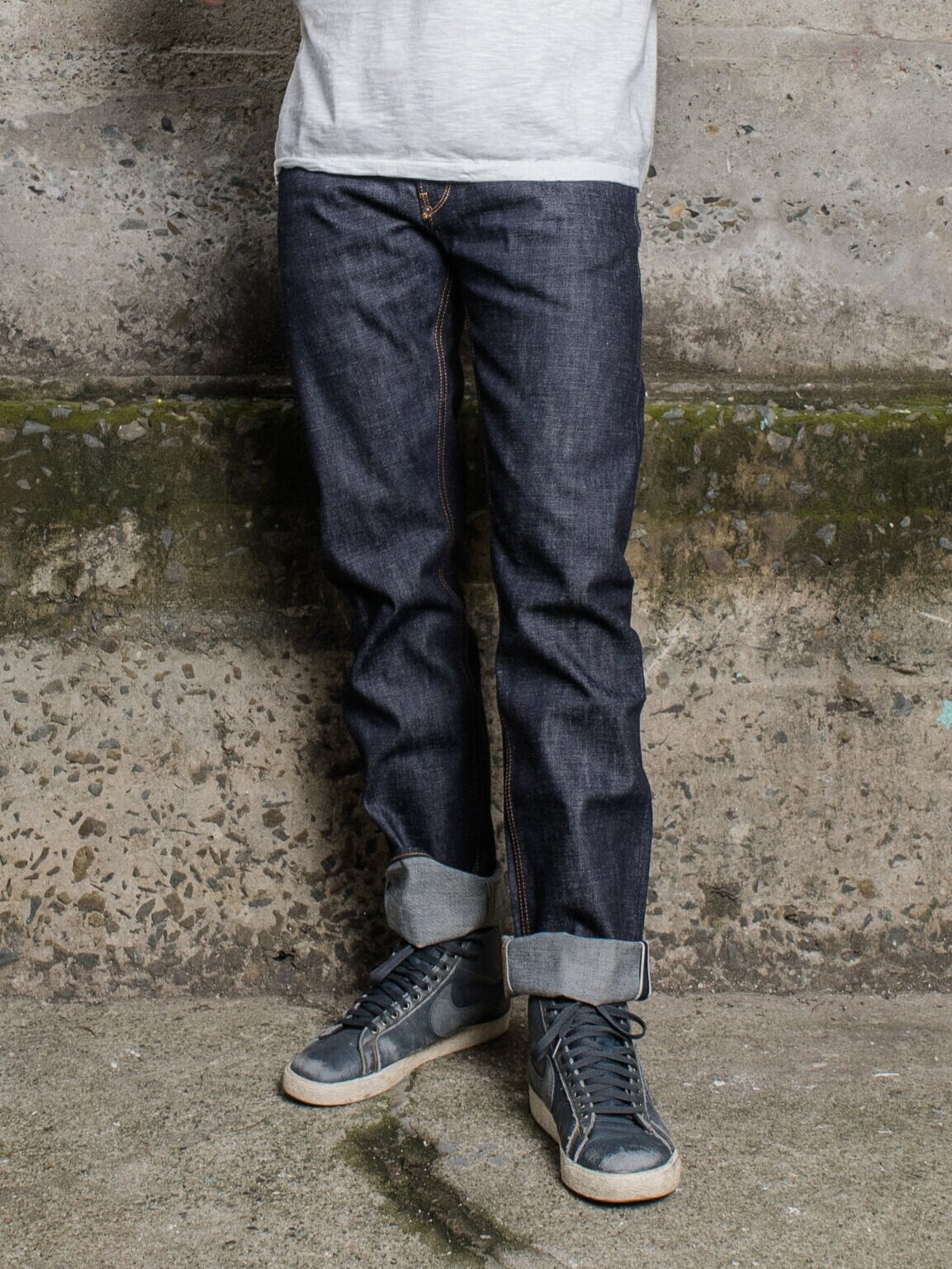 Blue Blanket | P01 5 Pocket Regular Raw — AB Fits