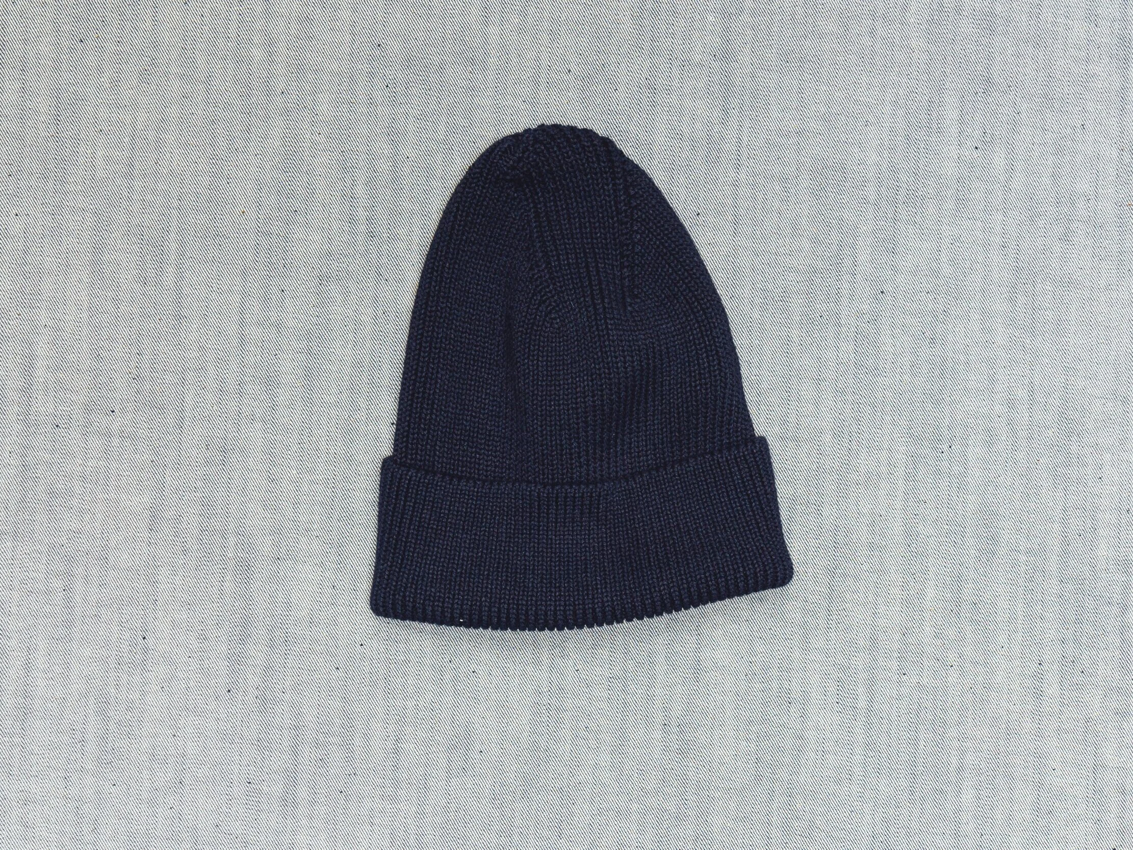 Universal Works | Cotton Watch Cap Navy 