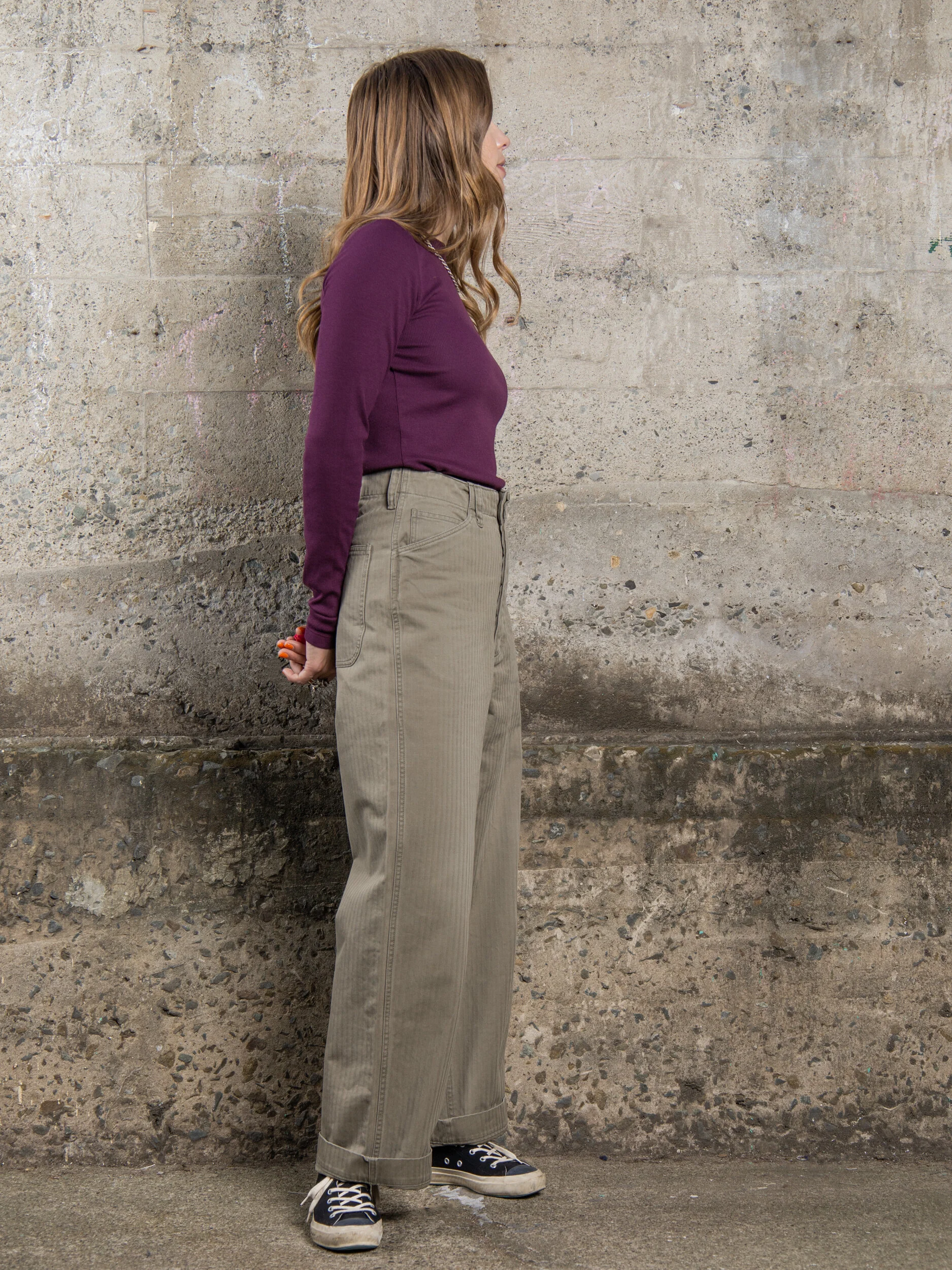 Cotton Citizen | Verona Rib Shirt Plum 