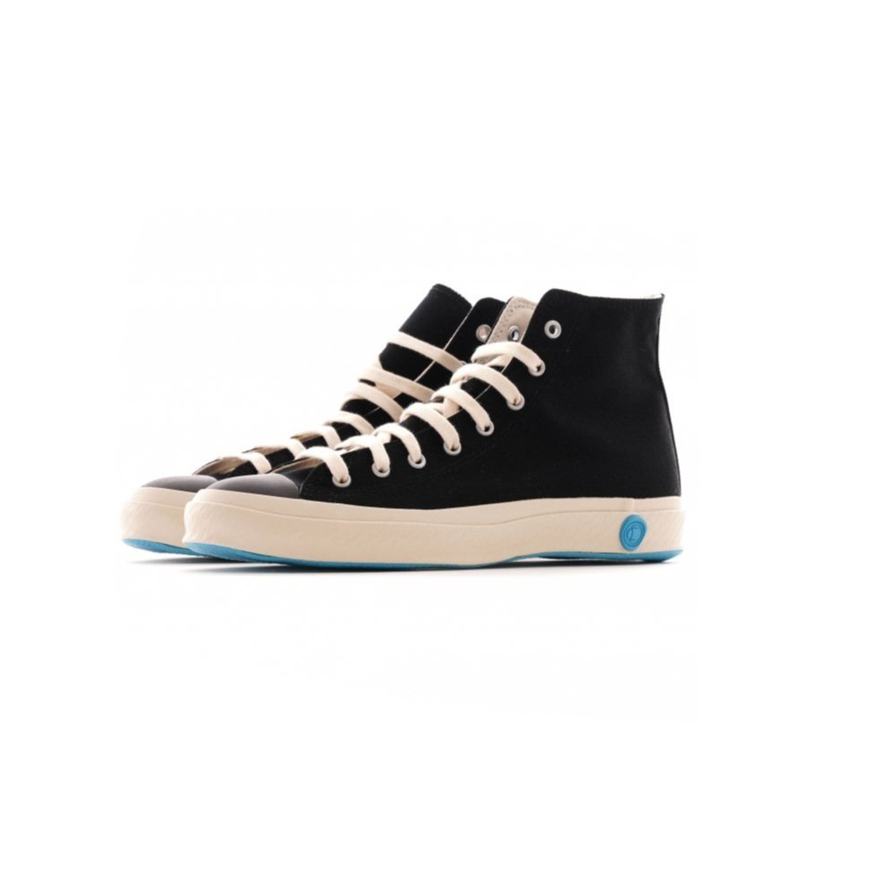 Shoes Like Pottery | High Top Canvas Sneaker Black — AB Fits