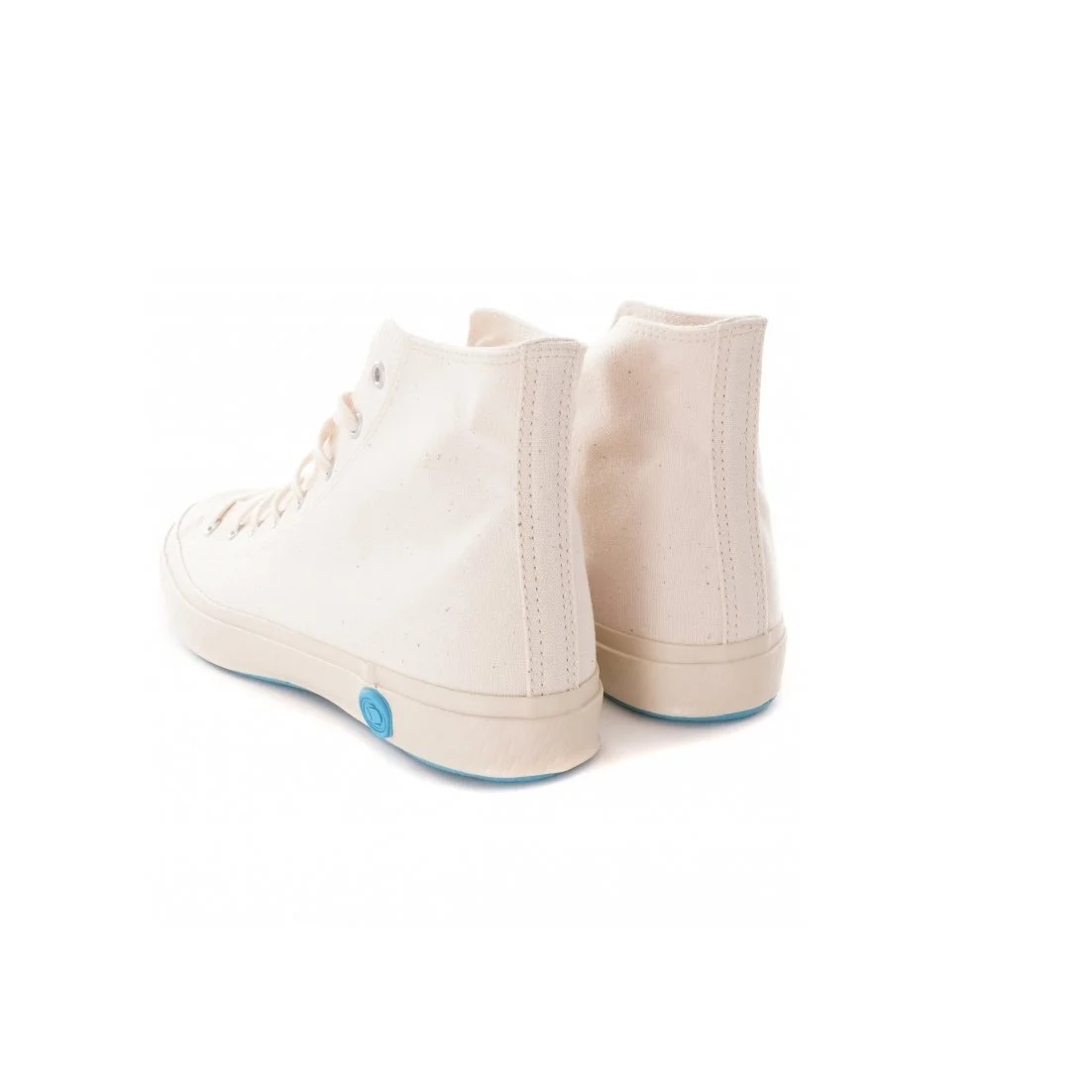 white canvas high tops