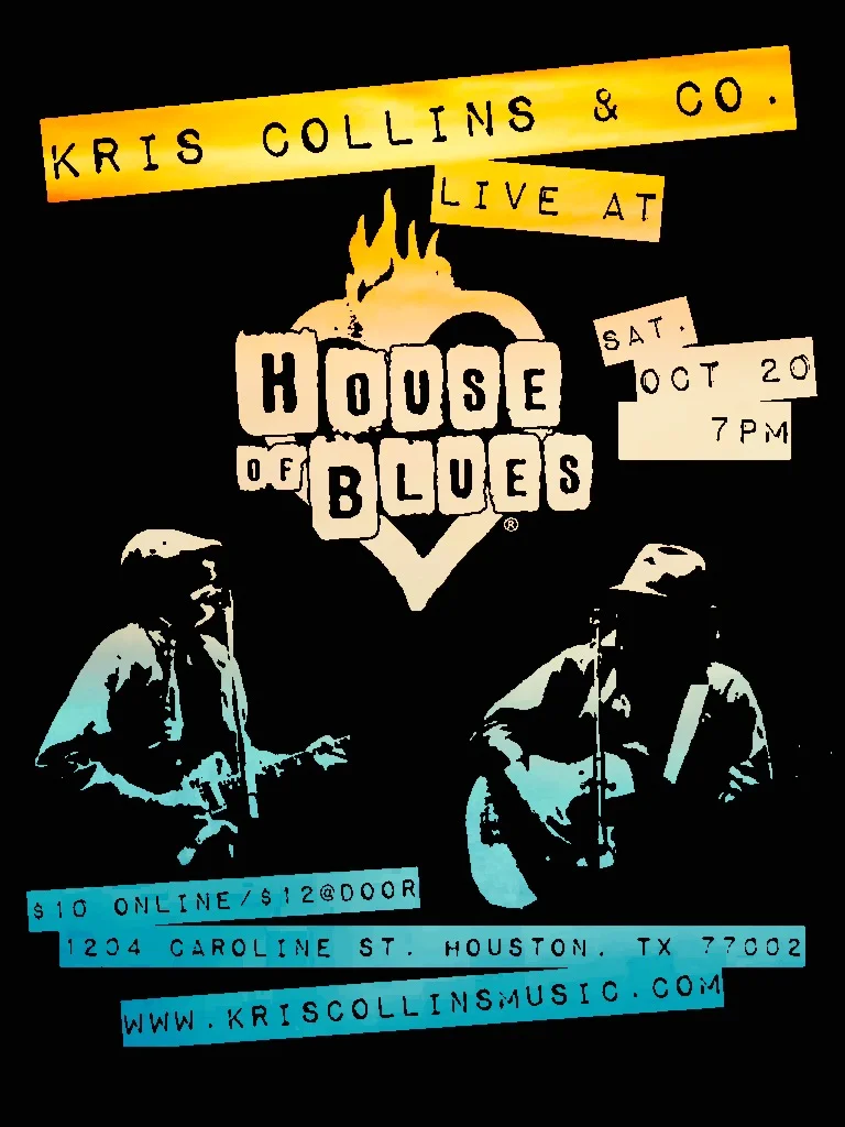 House of Blues Houston this Saturday night!