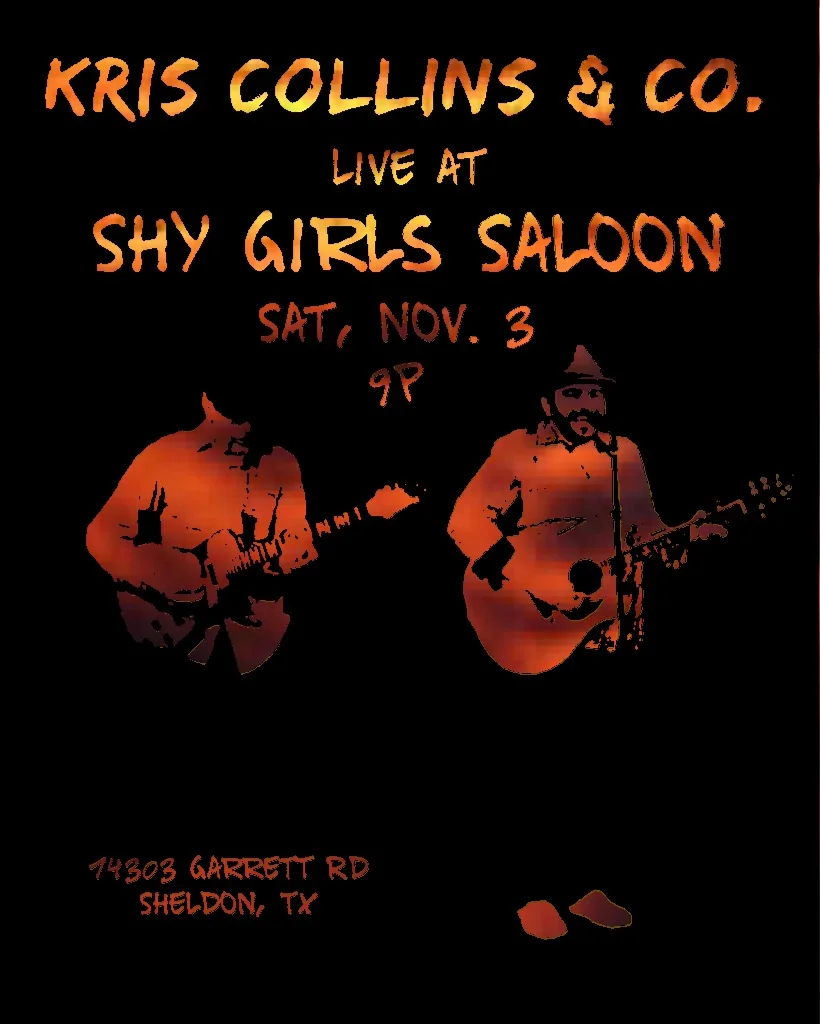 Heating things up at Shy Girls Saloon this Saturday night!