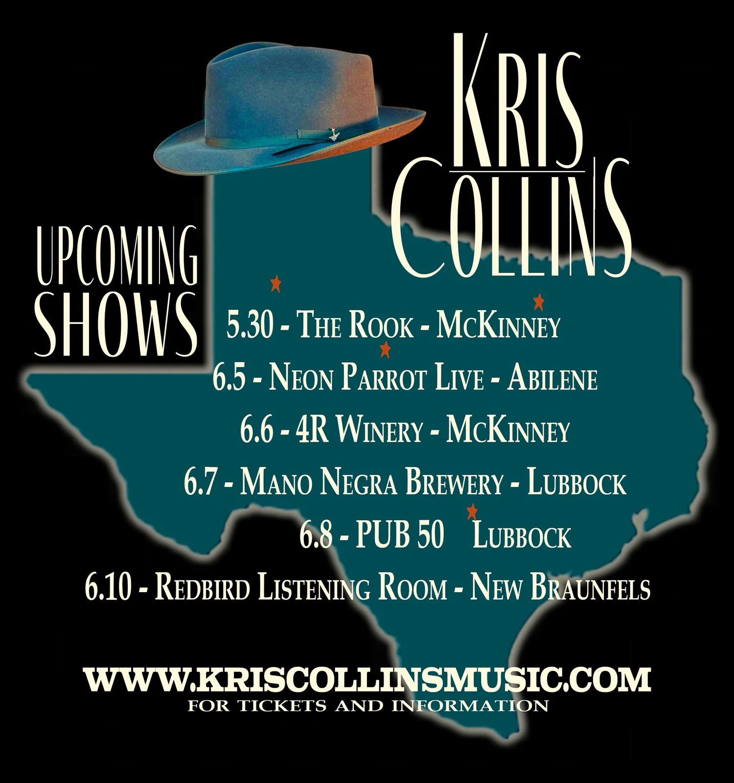 Kris Collins Music