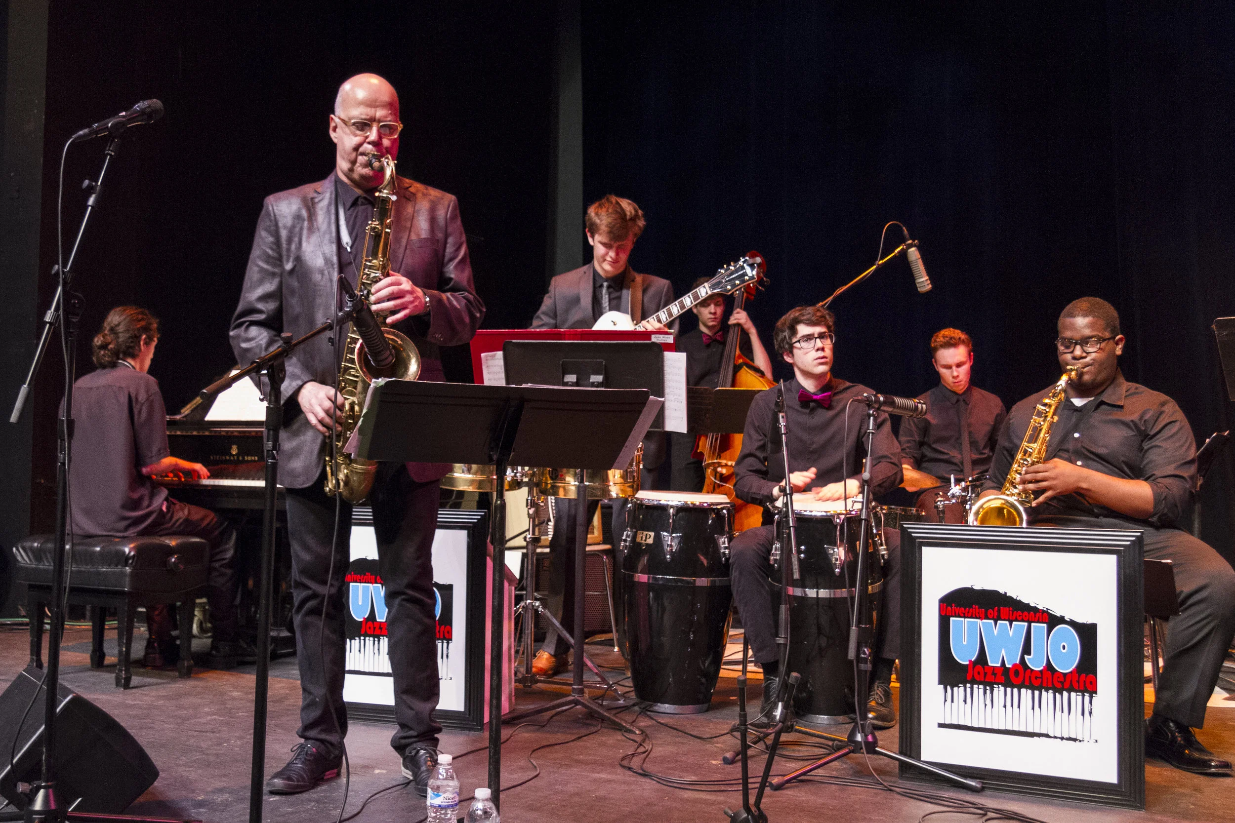 2016 UW Honors Jazz Band performance with saxophonist Bob Sheppard