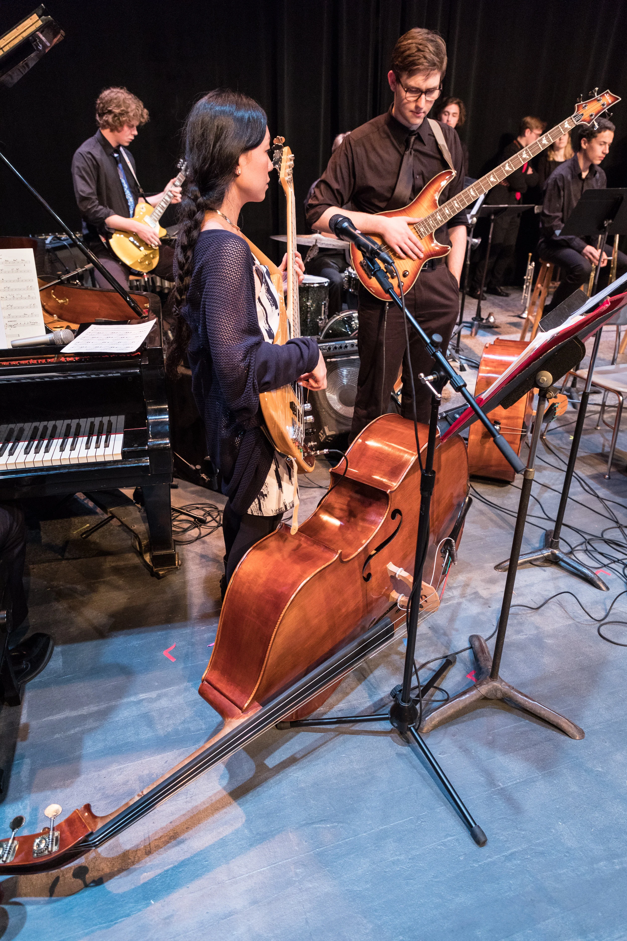 2017 UW Honors Jazz Band guest saxophonist Bob Sheppard (University of Southern Califorina Thornton School of Music)