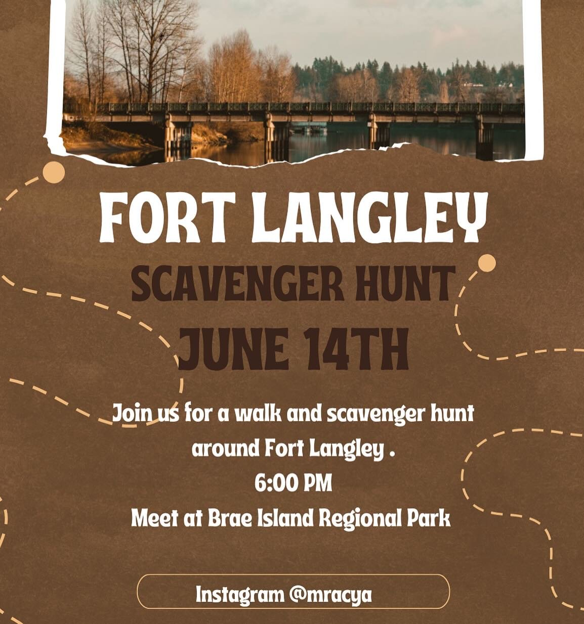 Get ready for a fun adventure around Fort Langley June 14th @ 6:00 PM - You&rsquo;re Invited!