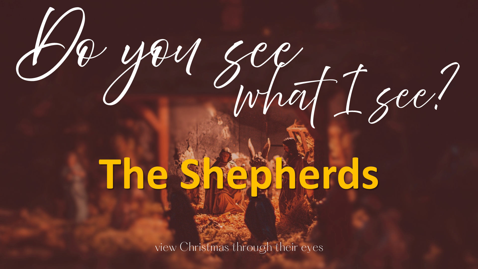 Do You See What I See: The Shepherds