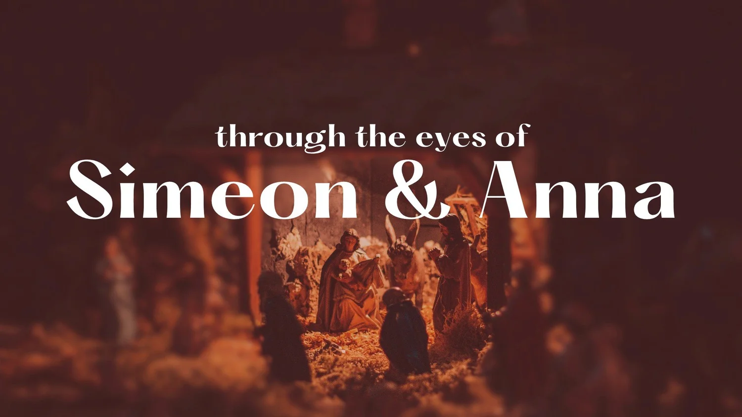 Do You See What I See: Simeon & Anna