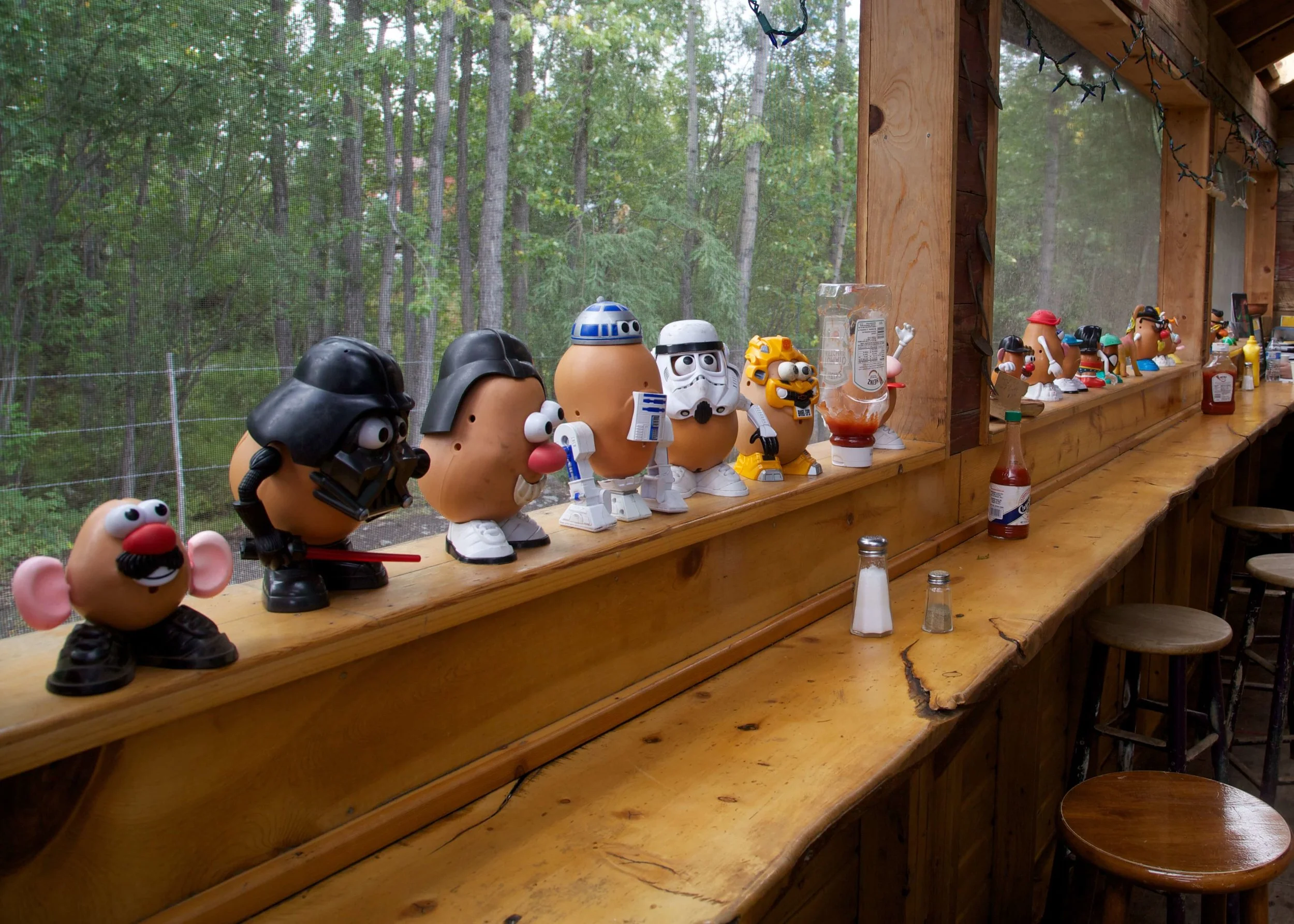 A cast of characters lurking at The Potato!