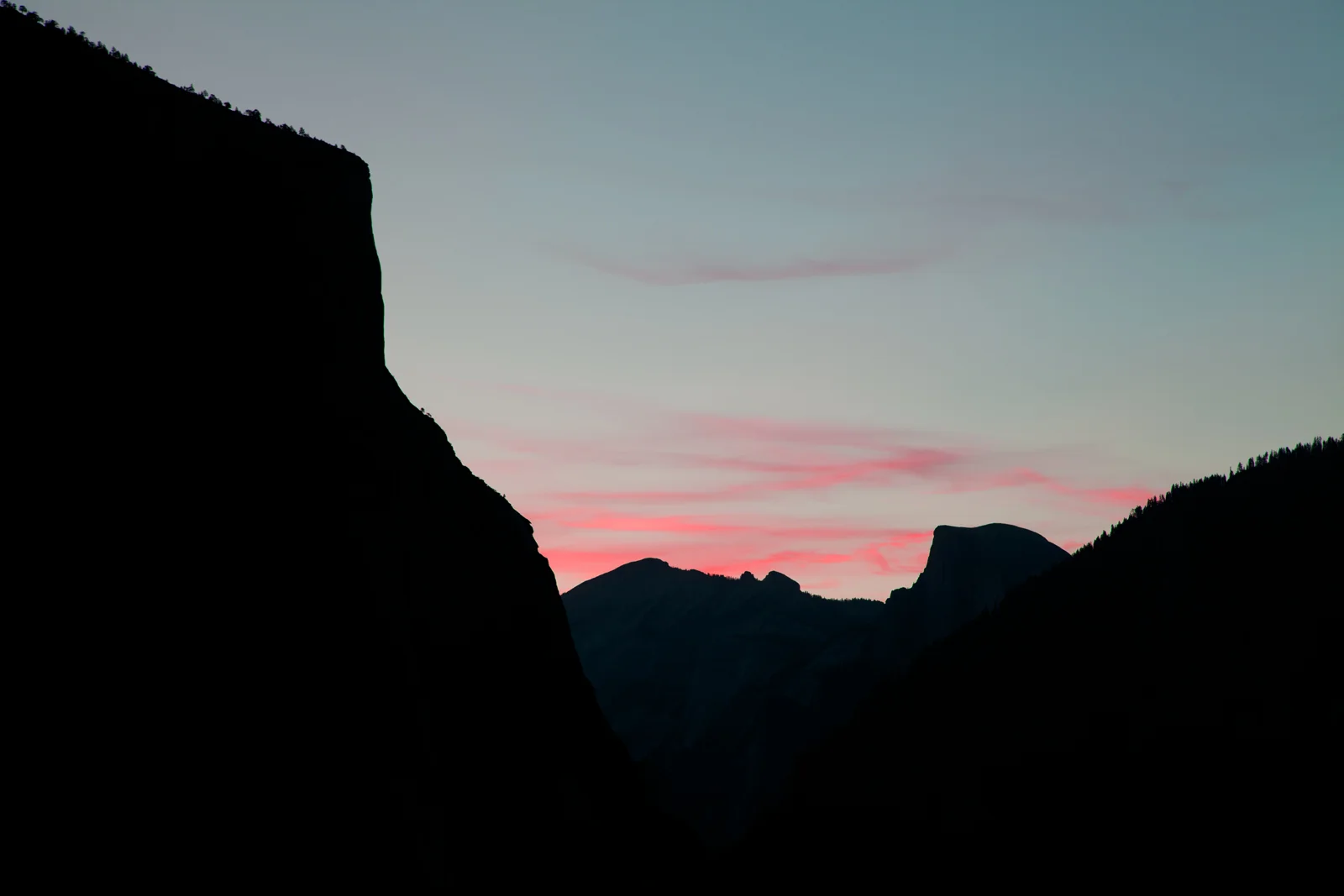 Inspiration Point at dawn.