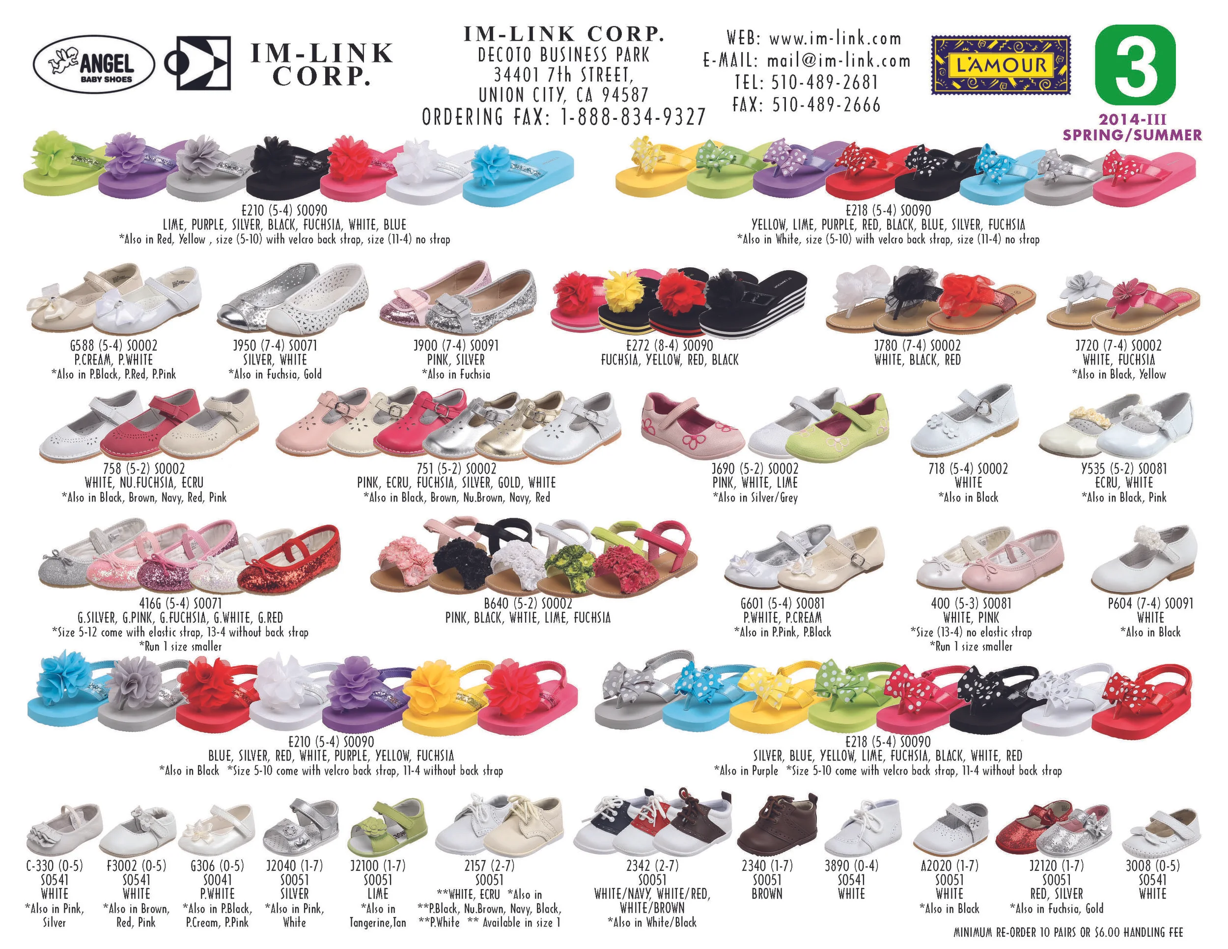  All items in this page are in stock for immediately delivery  A few items are out of stock, please see below list -  E210 Blue no 5,6,7,8,K3&amp; K4&nbsp; // Fuchsia K4  J720 White no size 4&nbsp; // Fuchsia no size 3, 4  718 White no size K3  416G 