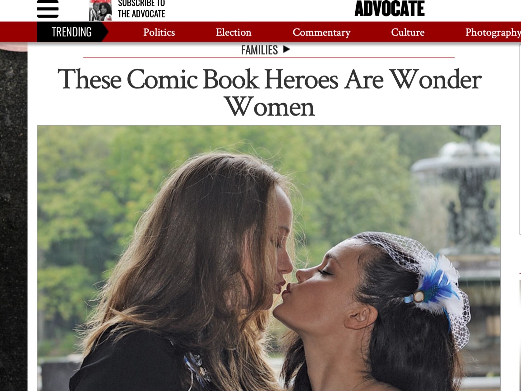 THE ADVOCATE: These Comic Book Heroes Are Wonder Women