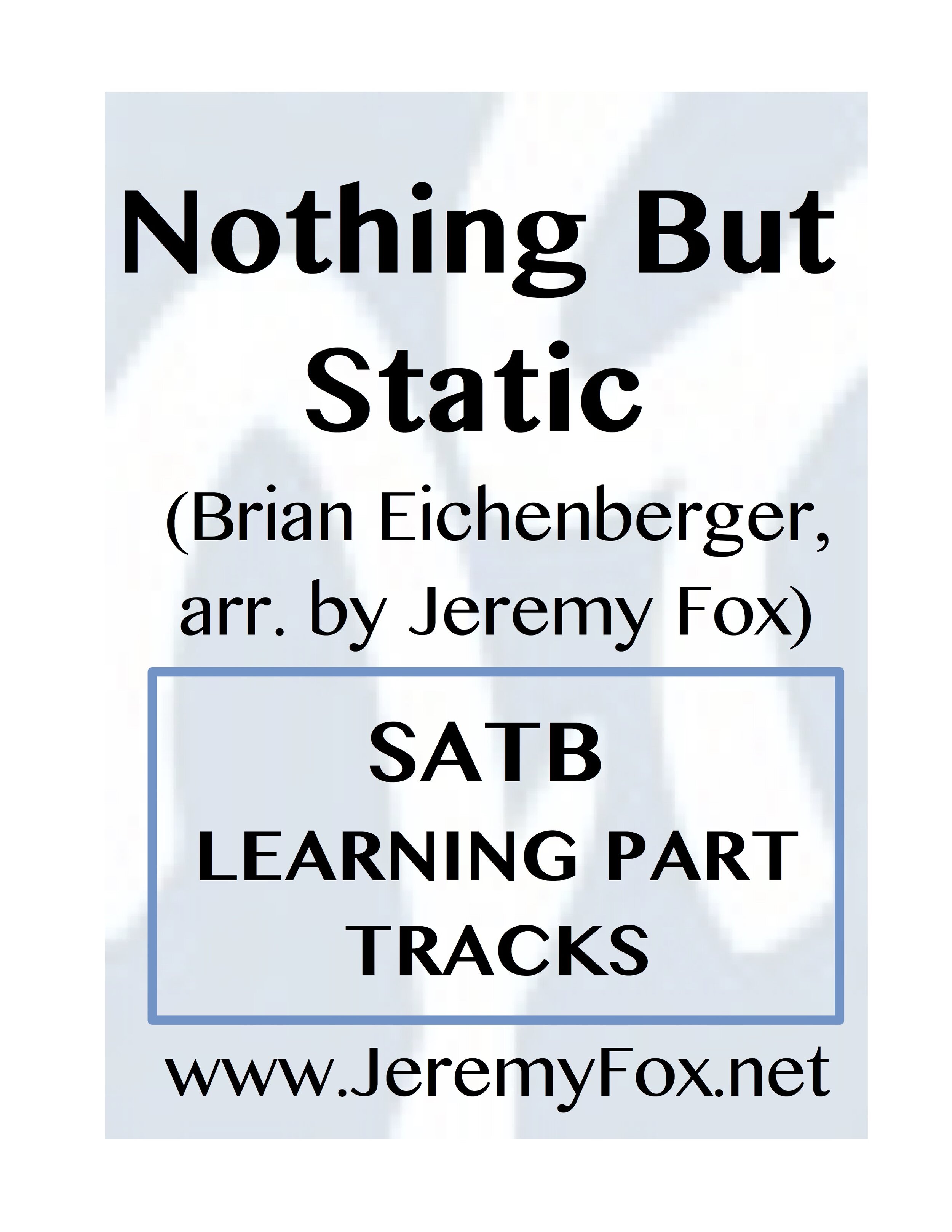 Nothing But Static Learning Part Cover Page.jpg
