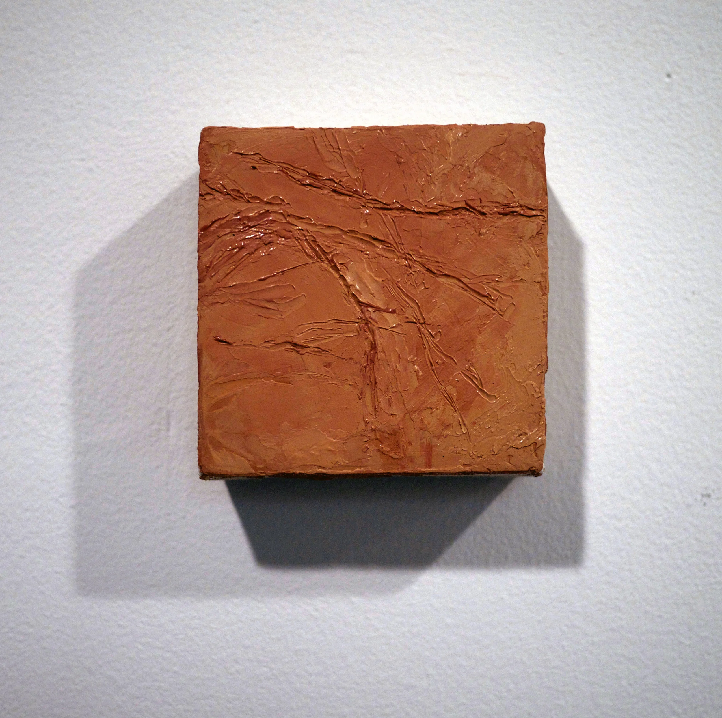 Byron Kim. untitled. oil on linen. 3.25" x 3.25". 2013.