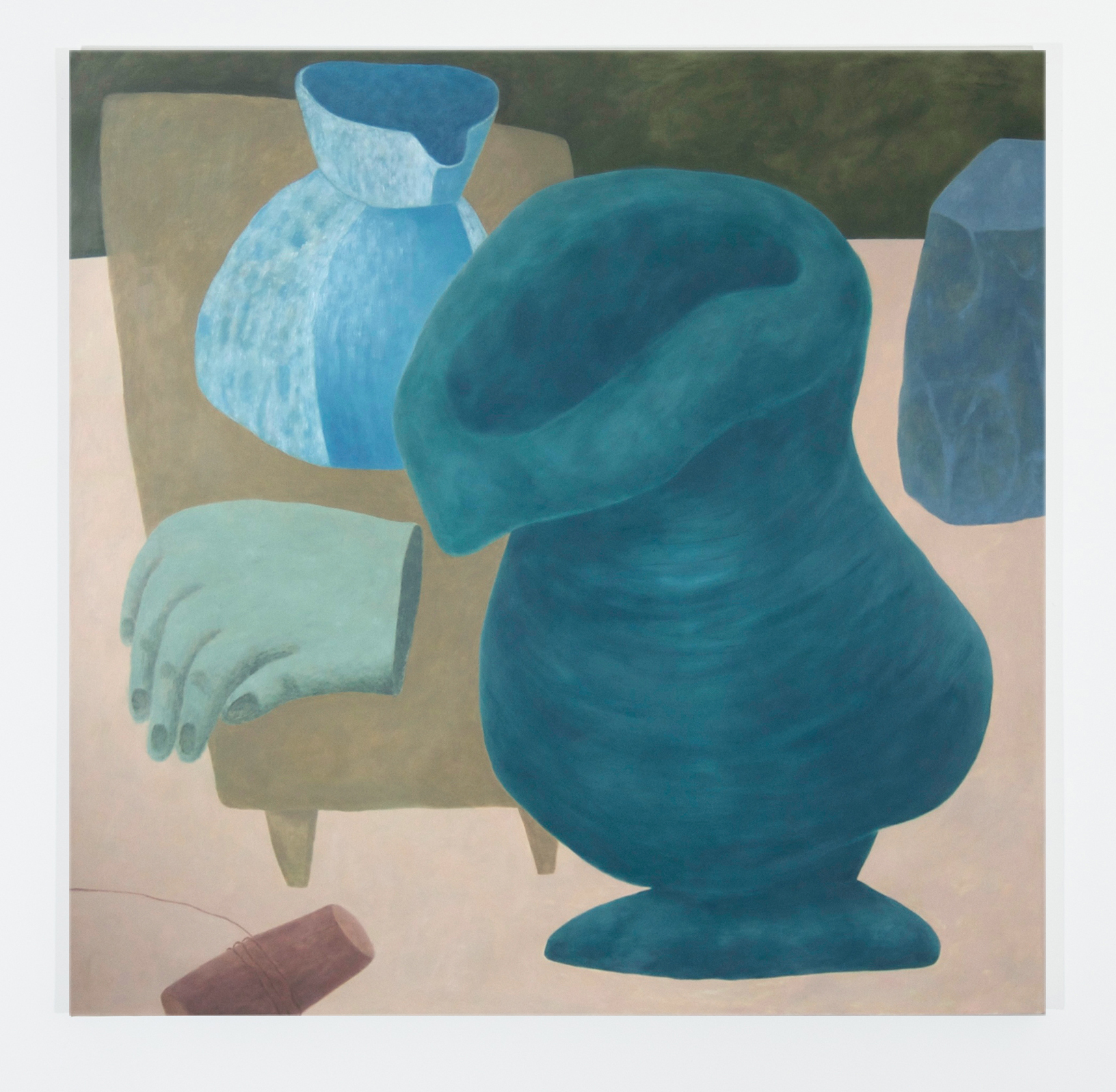 Droopy Vase 55 inches x 55 inches Oil on canvas 2015