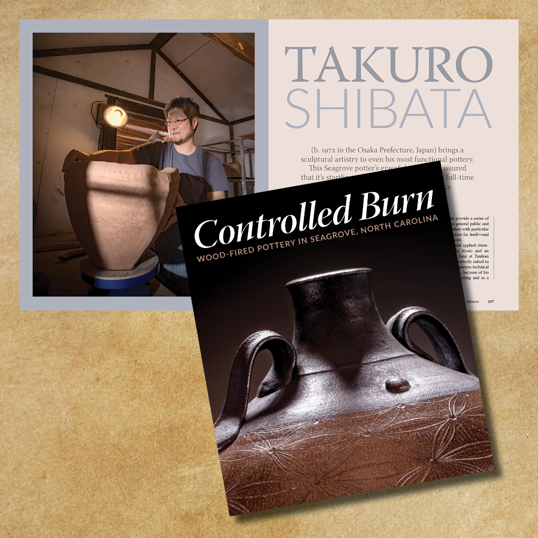 Takuro Shibata (b. 1972) settled in the pottery town of Seagrove, North Carolina, with his wife Hitomi in 2005. An engineer and an artist, he's the director of STARworks Ceramics and he and his wife are respected members of the global wood-fire studio potters tribe.