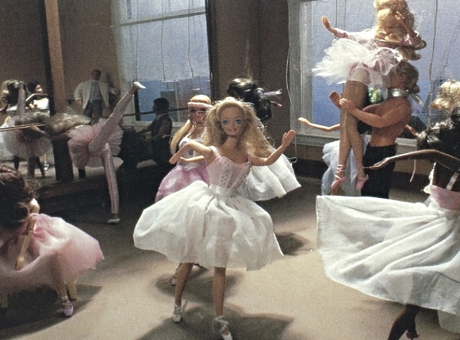 Barbie visits Guild Hall Museum, East Hampton, New York