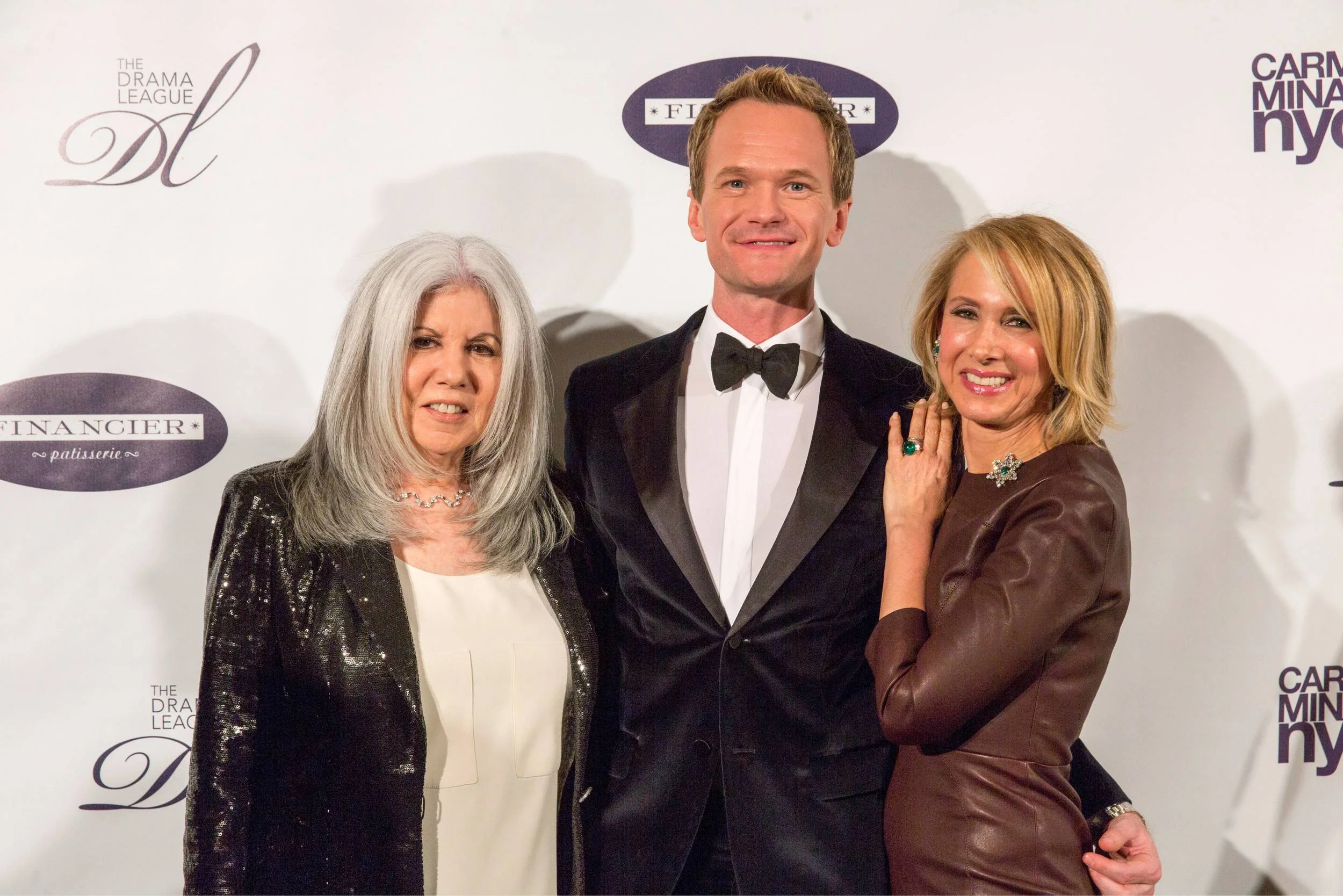 Ellen Fox, Neil Patrick Harris, Amy Eller - Drama League Gala 2014
