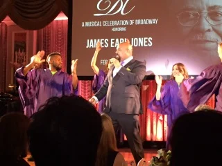  James Monroe Iglehart performs.