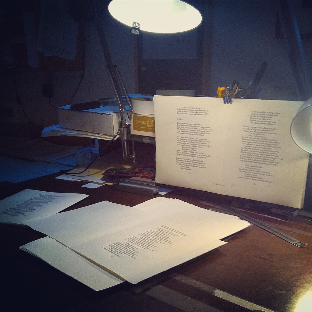 - proofing pages