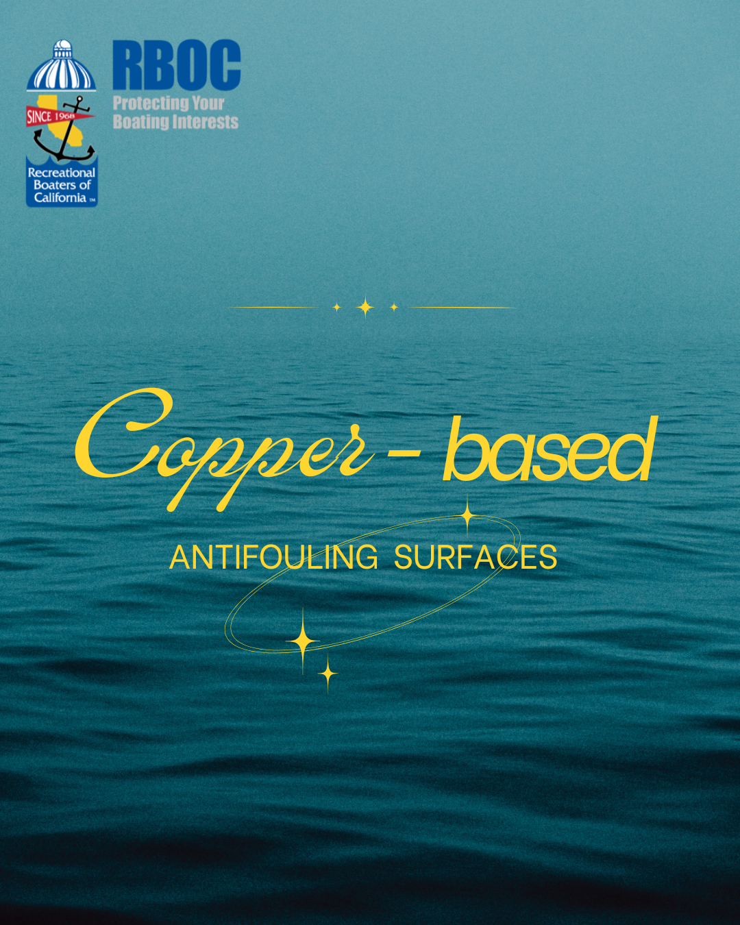 Rboc RBOC Supporting Legislation to Address Copper-Based Antifouling Paint ...