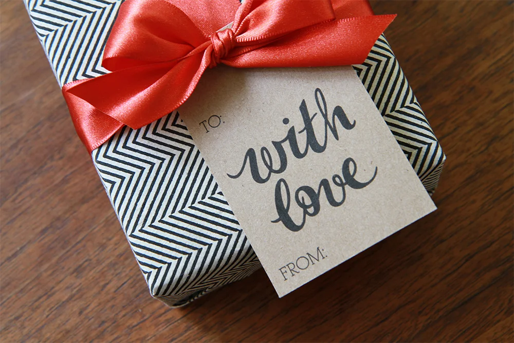 With Love gift tags | The Last Oyster