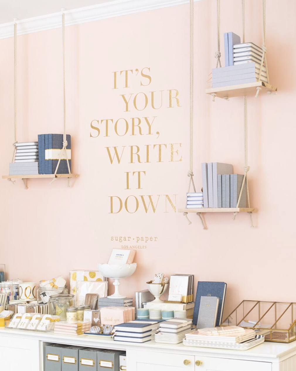 Sugar Paper store installation