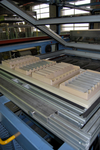 Resin production die