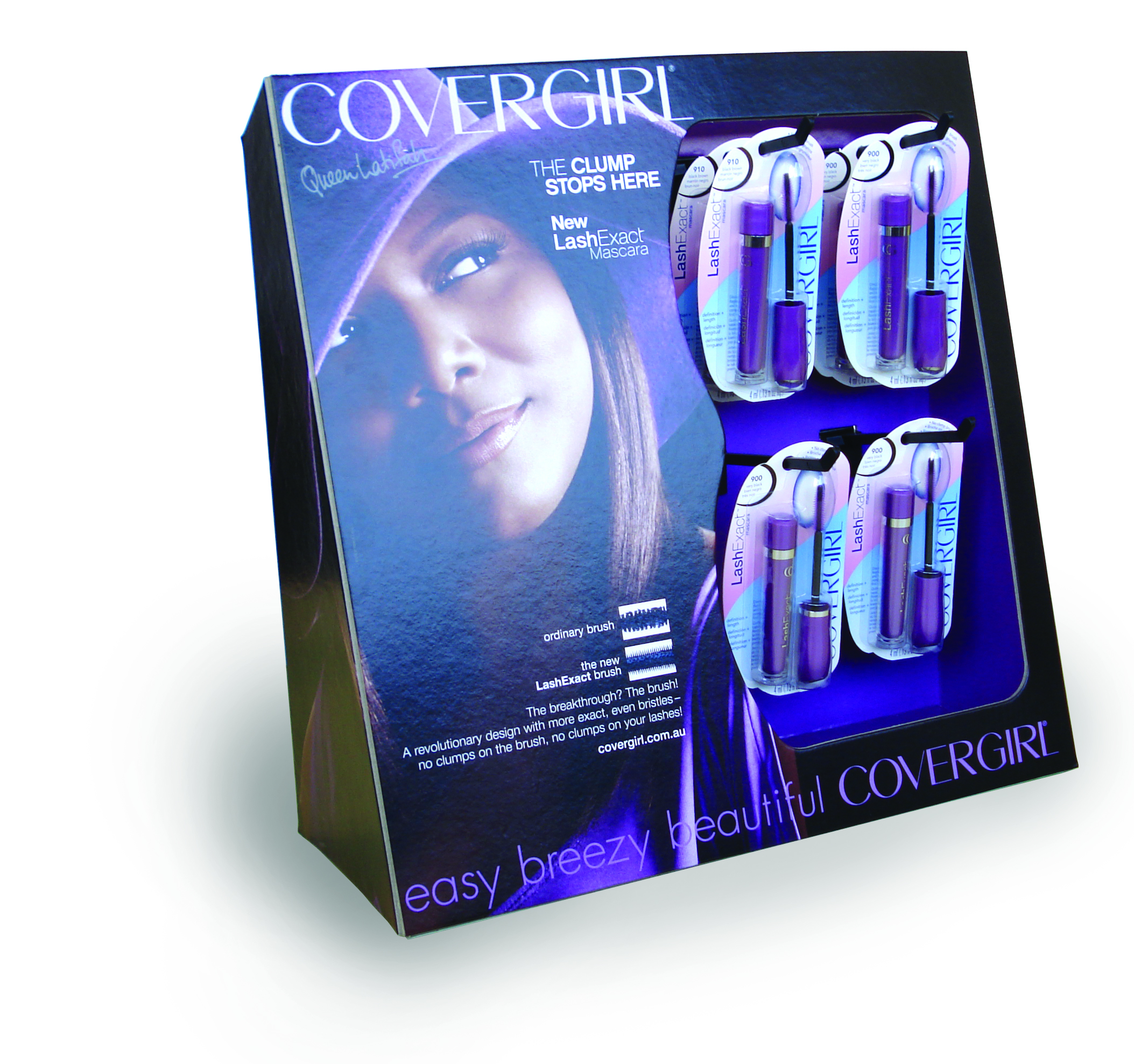 Covergirl carded counter unit