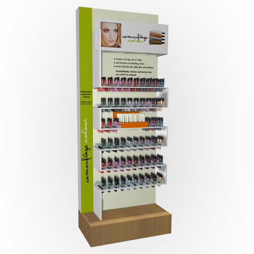 Camoflage Colours floorstand