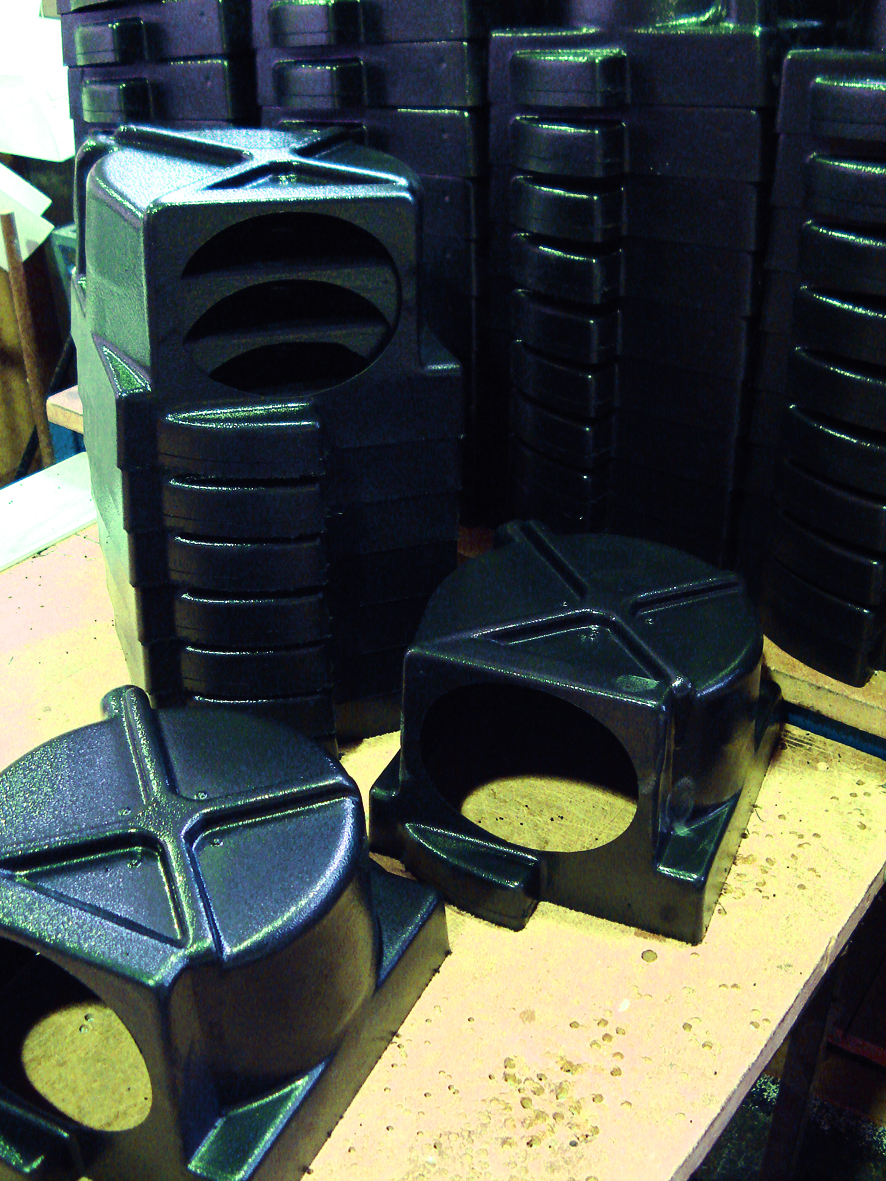 Moulded components
