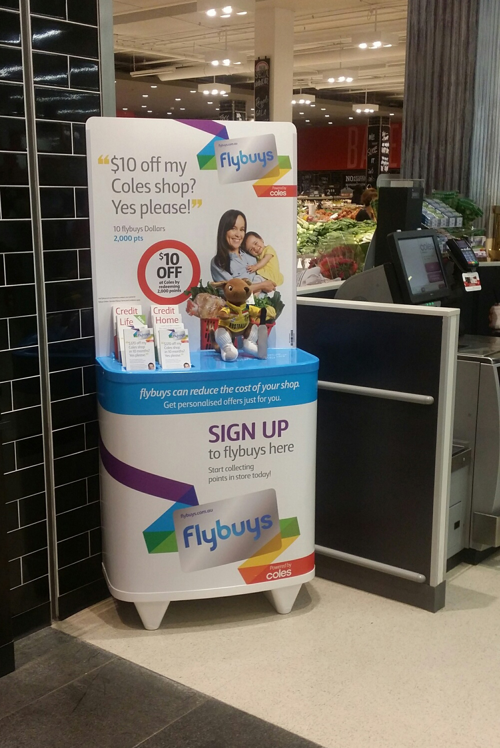 Flybuys recruitment podium