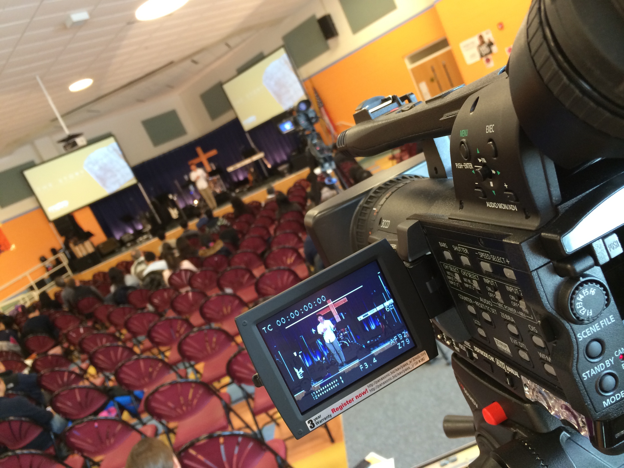 A camera's view of the service