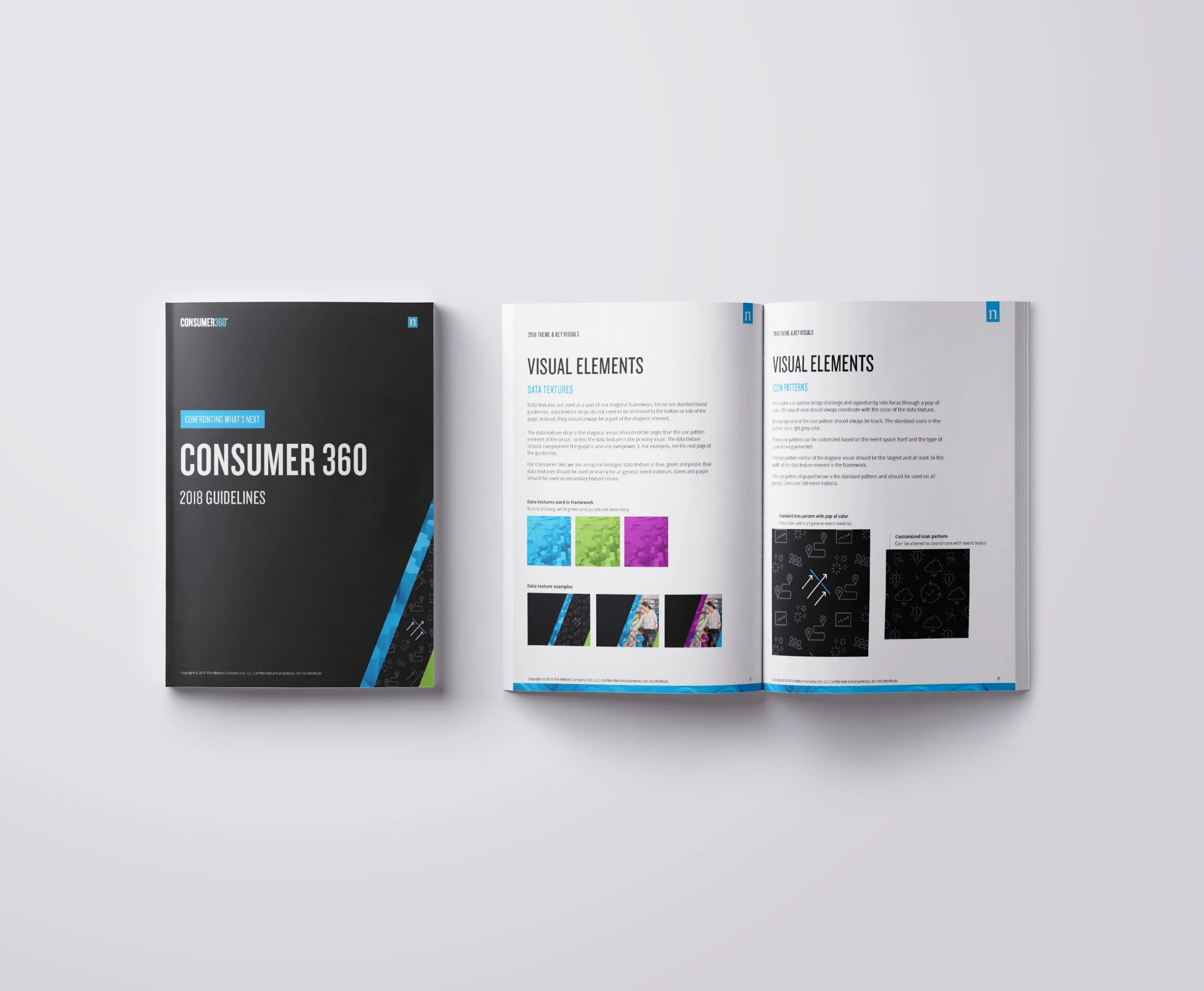 Branding guidelines for event materials
