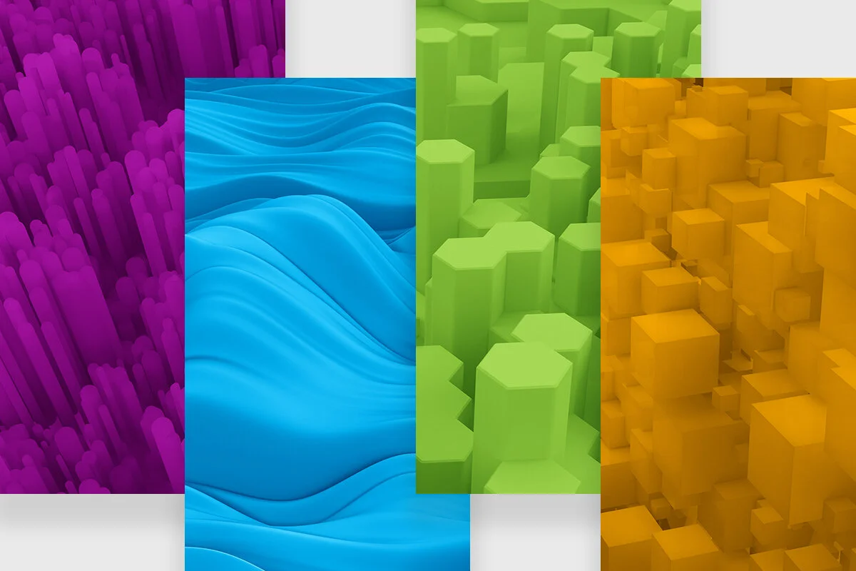 Textures created using real Nielsen data