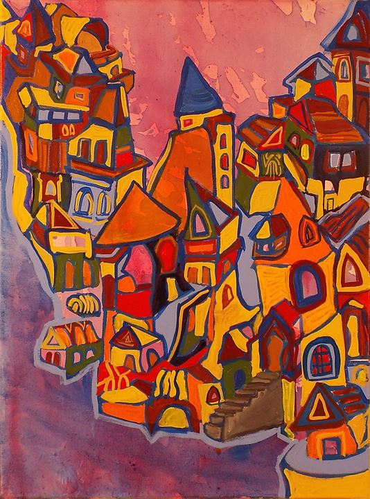 west coast City Scape