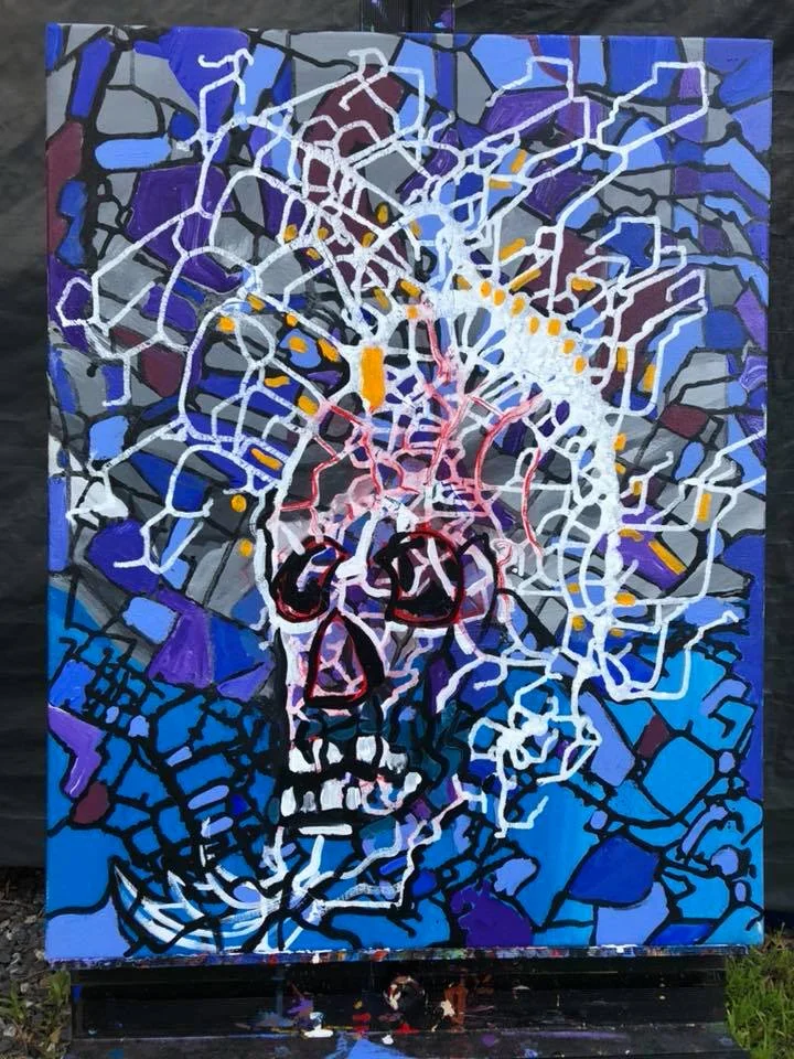 Skull lightning