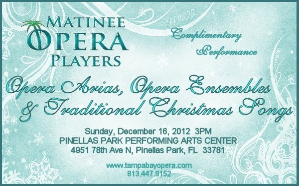 "Matinee Opera Players" Promo Design
