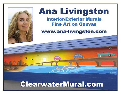 Design for Clearwater Mural Postcard