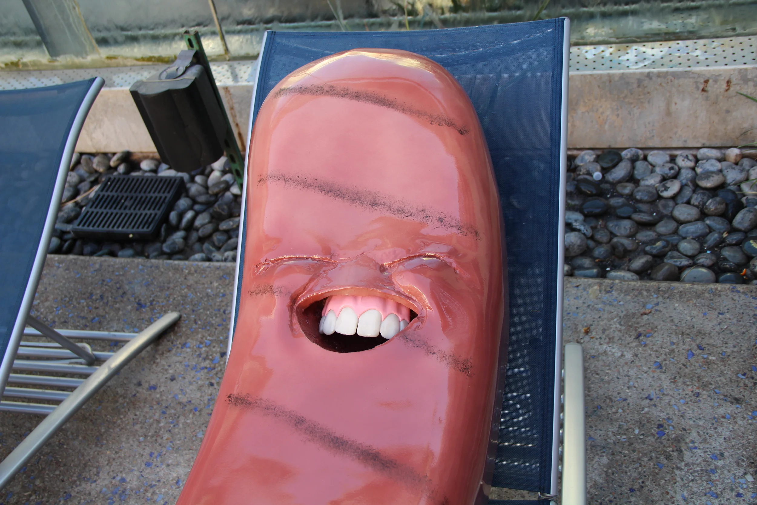 Untitled Hot Dog in a Deck Chair #1
