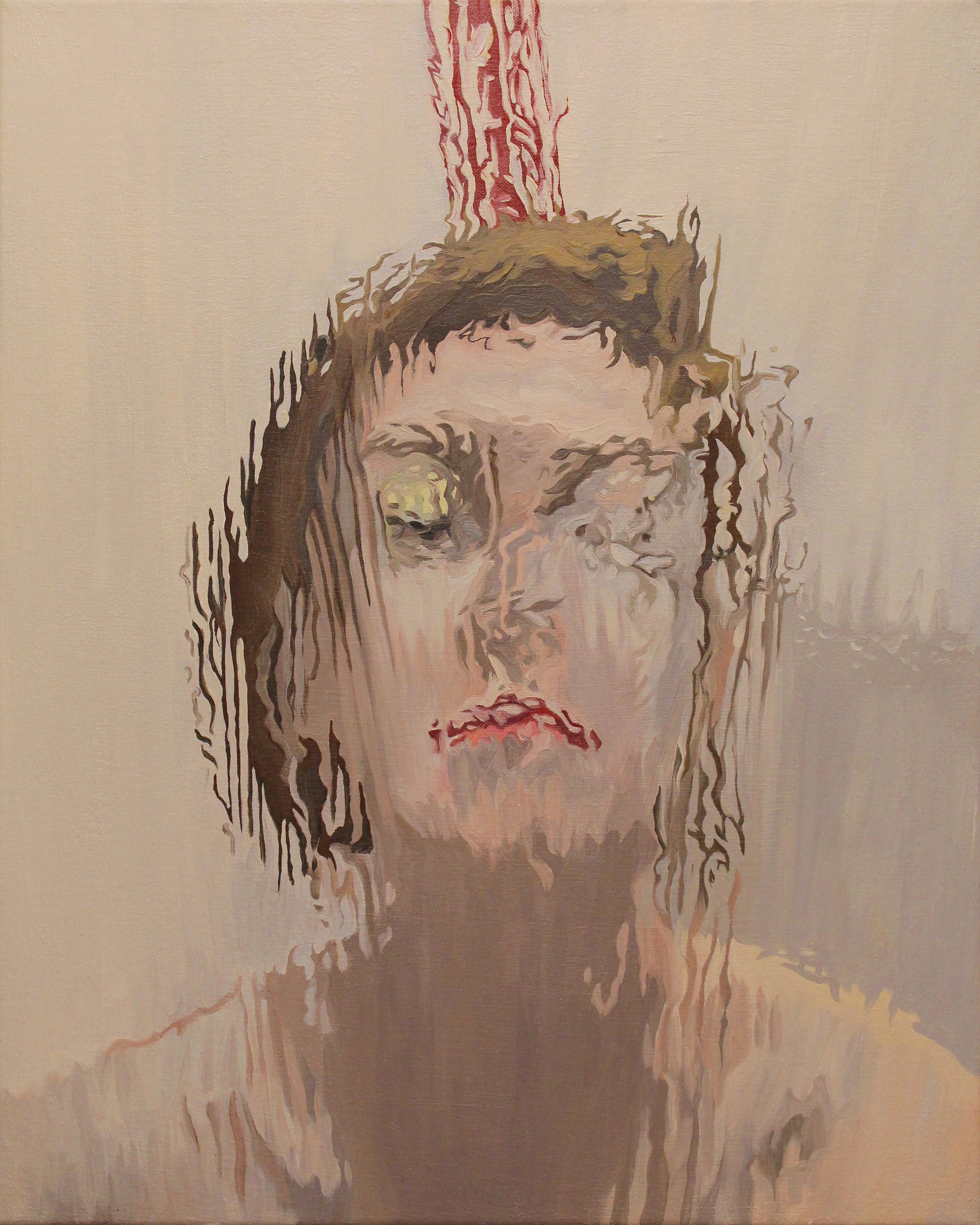 8. Tara. 20"x16". Oil on Canvas. 2017.