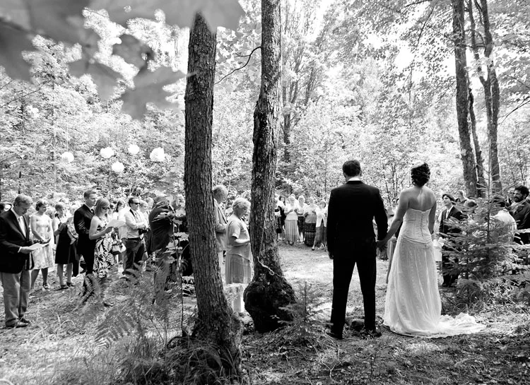 Upper Pennisula Woodsy Wedding