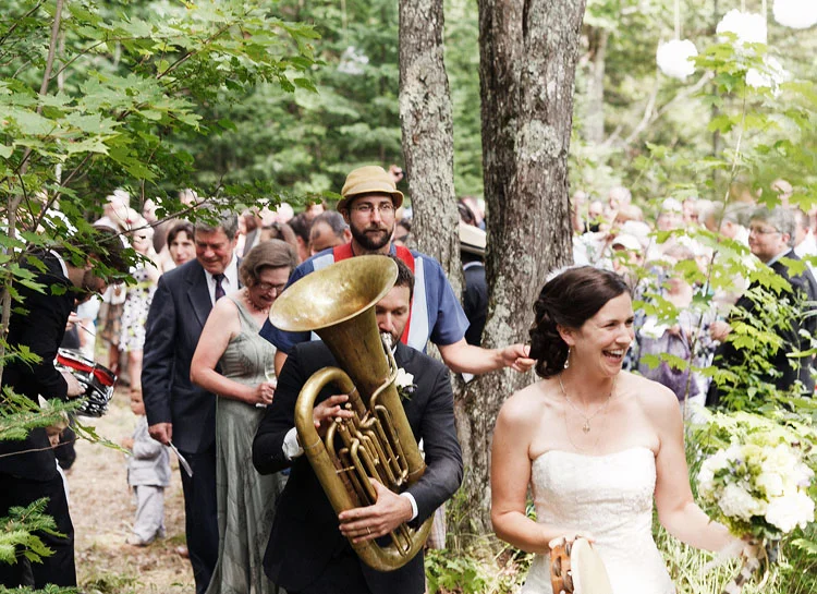 Upper Pennisula Woodsy Wedding