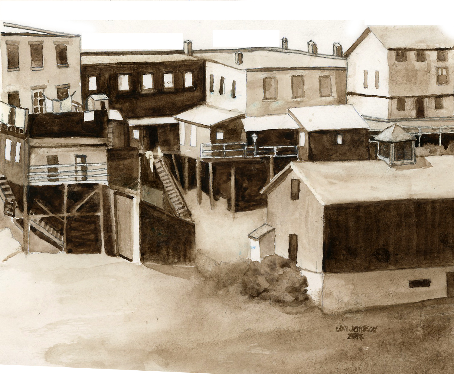 Commerce Street From Quarry Hill