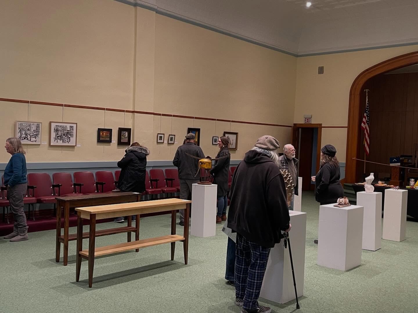 The Mineral Point Winter Art Show opens this Saturday!  See amazing artwork from area artists. Exhibition dates and times: https://www.artsmp.org/winter-art-show #winterartshow #artexhibition #driftlessmakers #driftlessartist #artsmineralpoint