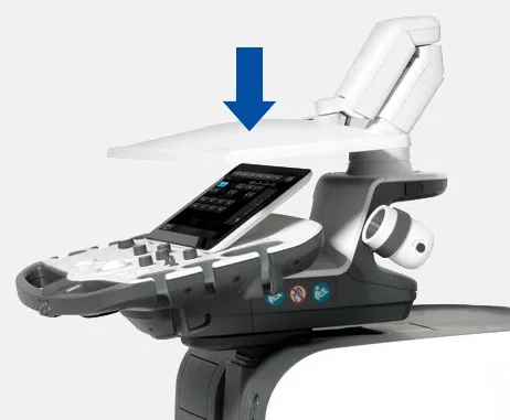 Folding monitor The folding monitor enables safe and secure transport.